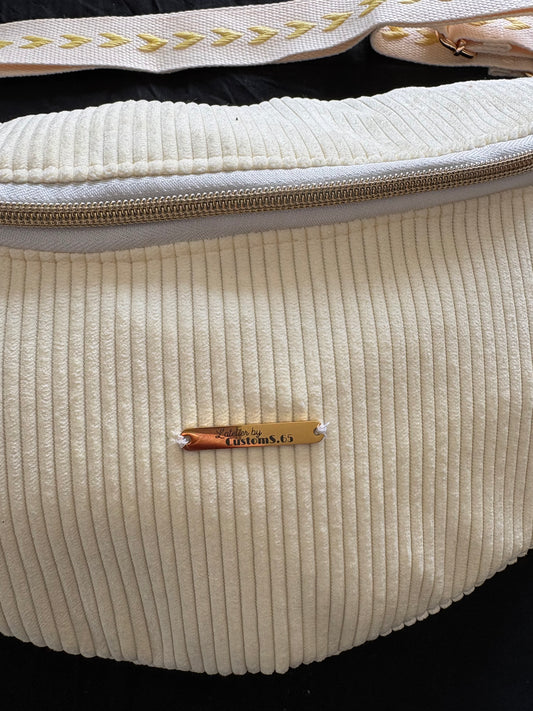 Sac banane XXL jaune trés clair