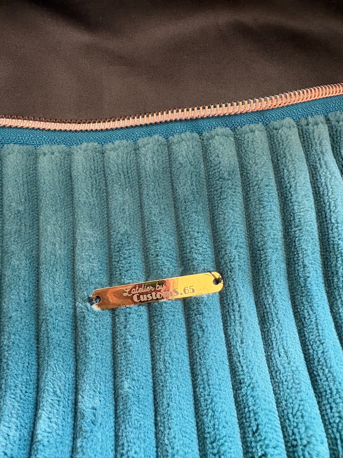 Sac banane bleu canard