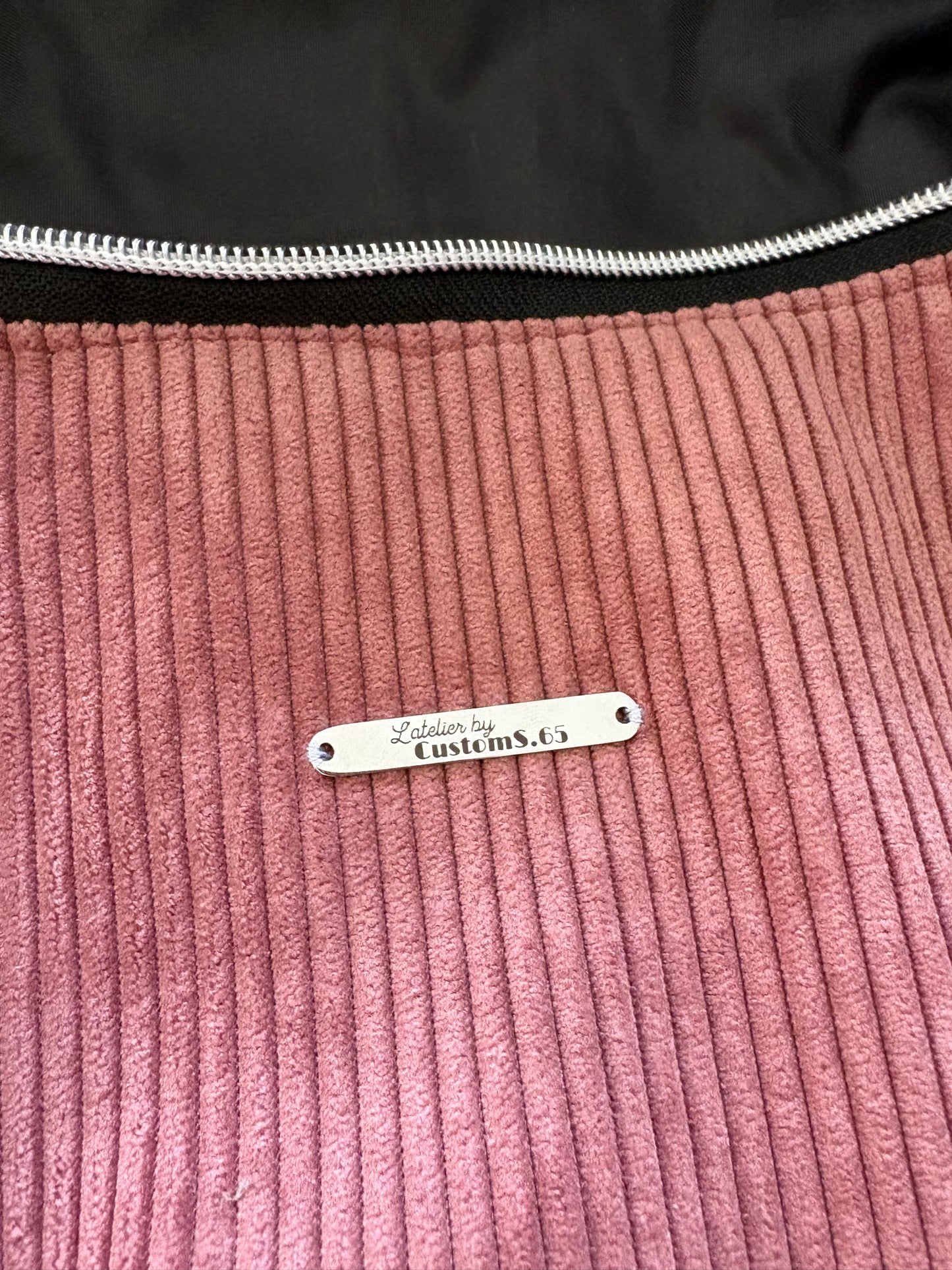 Sac banane XXL vieux rose