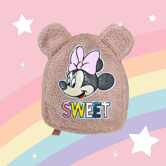 Sac à dos enfant teddy rose