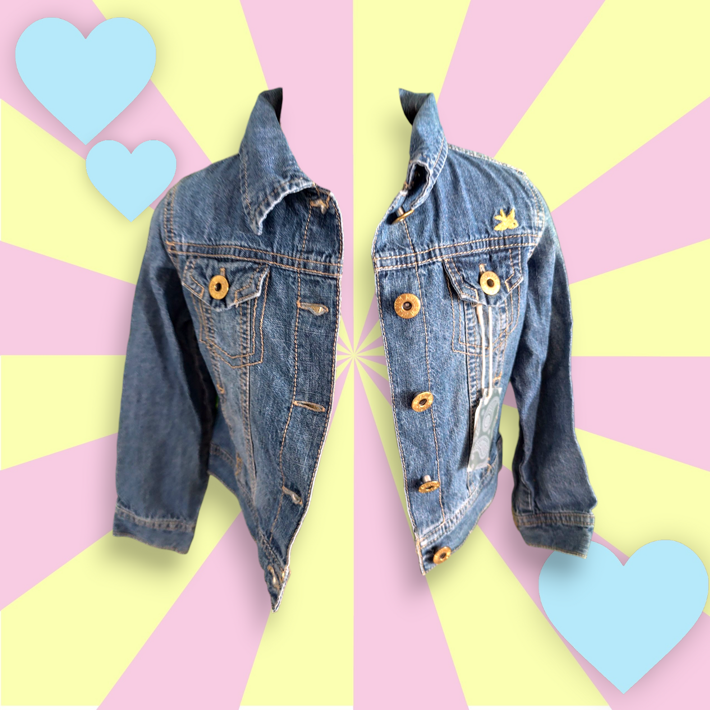 Veste en jean Mickey 3-4ans