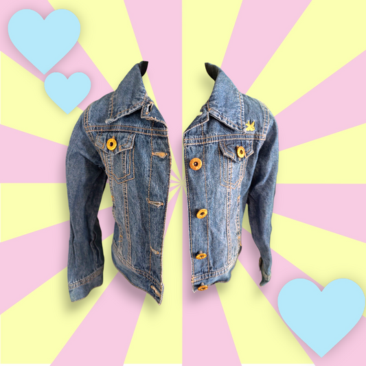 Veste en jean Mickey 3-4ans