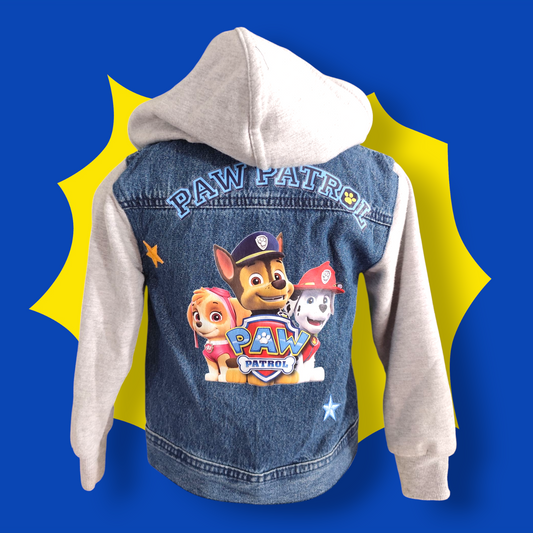 Veste bi-matière Pat patrouille 3-4ans