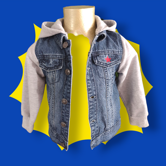 Veste bi-matière Iron Man 2ans