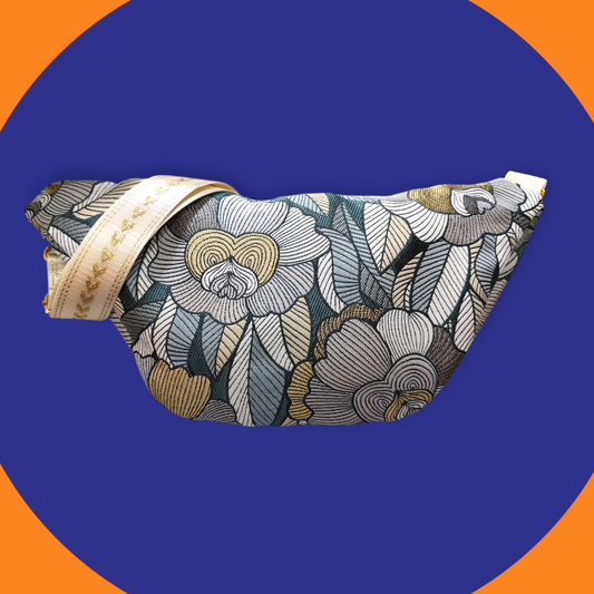Sac banane jacquard effet wax