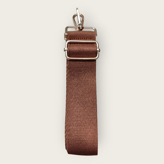 Sangle détails doré marron