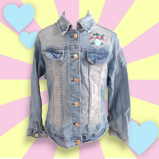 Veste en jean Stitch 9-10ans