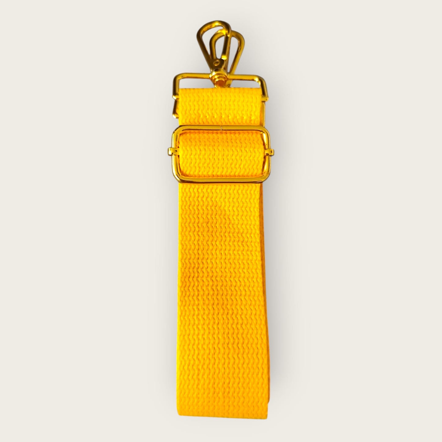 Sangle détails doré jaune moutarde