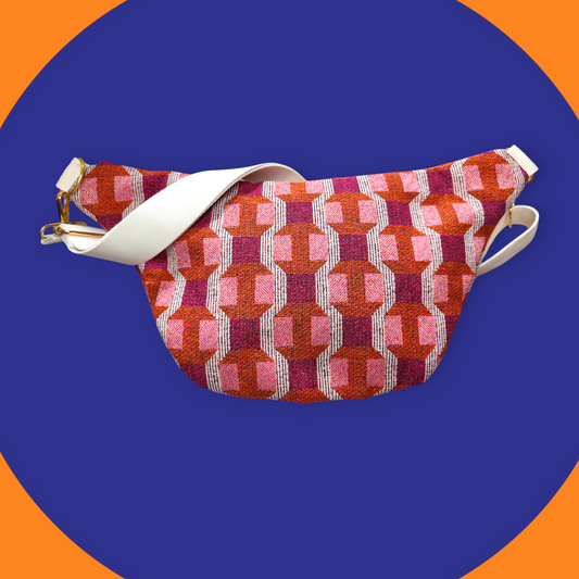 Sac banane jacquard cubik pop