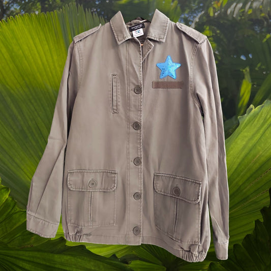 Veste main porte bonheur oeil 36/38