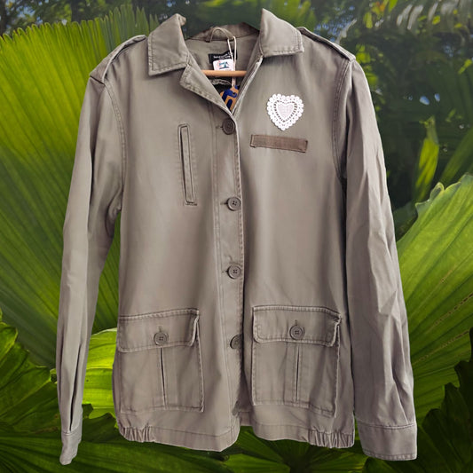 Veste skull dentelle mama 38/40