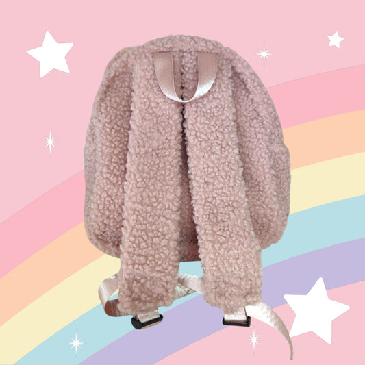 Sac à dos enfant teddy rose