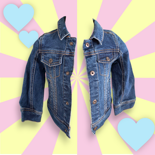 Veste en jean Minnie 2ans