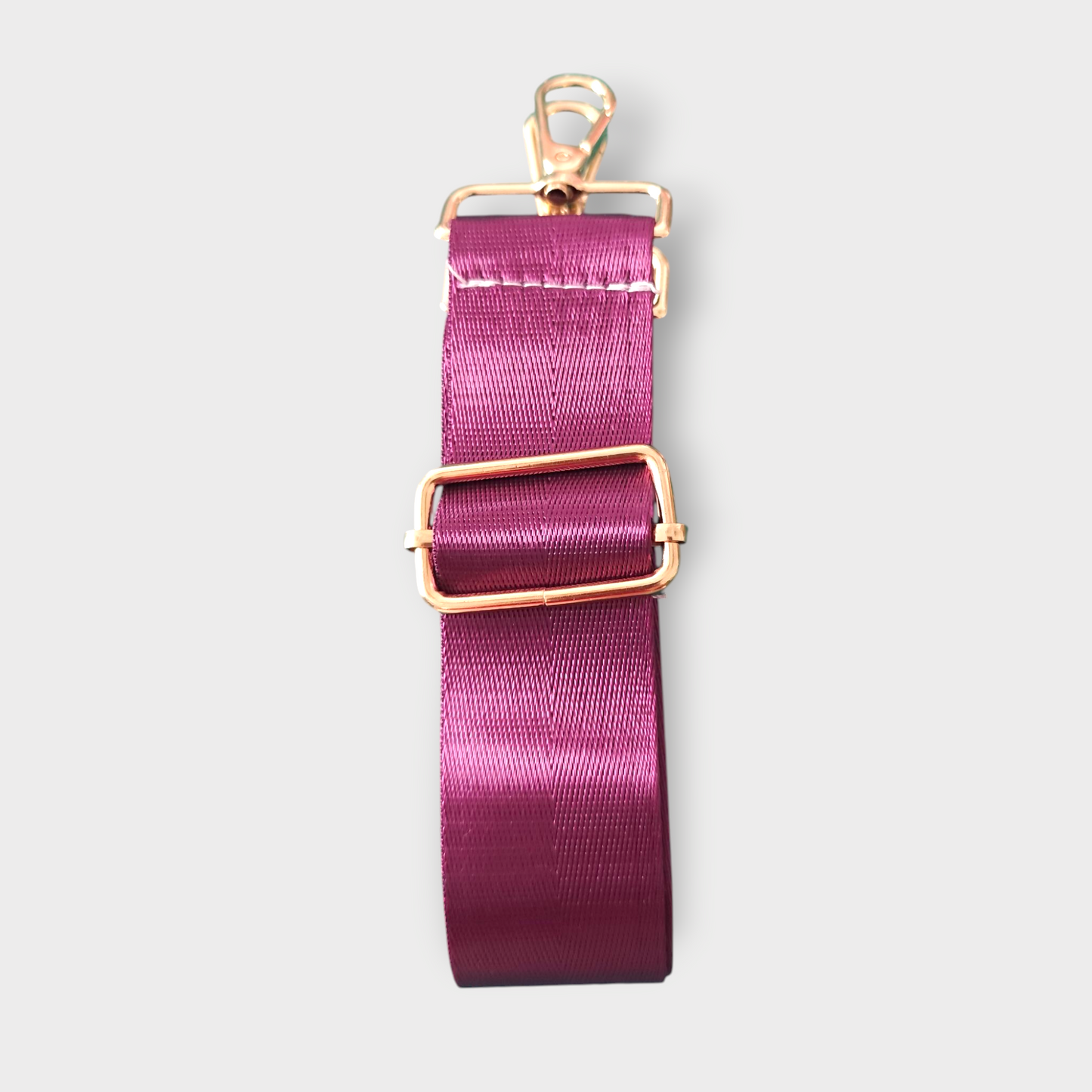 Sangle détails doré prune aubergine