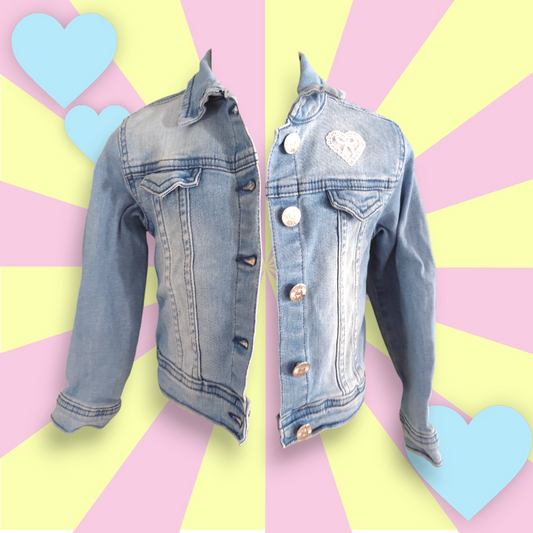 Veste en jean Stitch 3-4ans