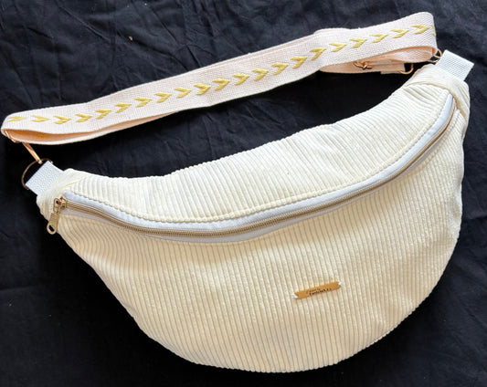 Sac banane XXL jaune trés clair
