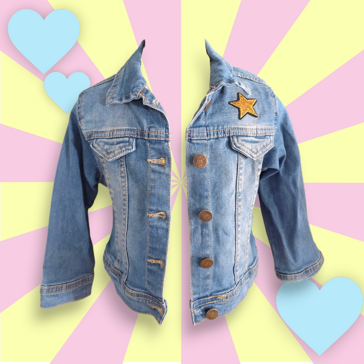 Veste en jean Minnie 3-4ans